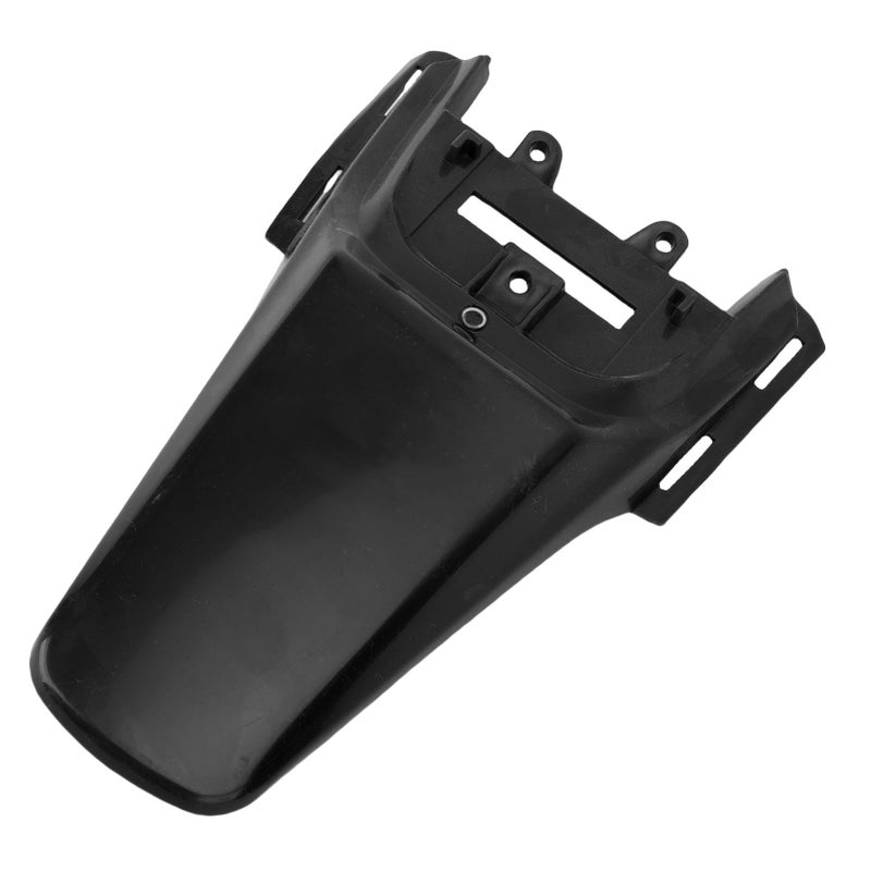 Black Rear Mud Guard Shockproof Tire Splash Guard for Pit Bikes Durable Plastic Design - Image 5