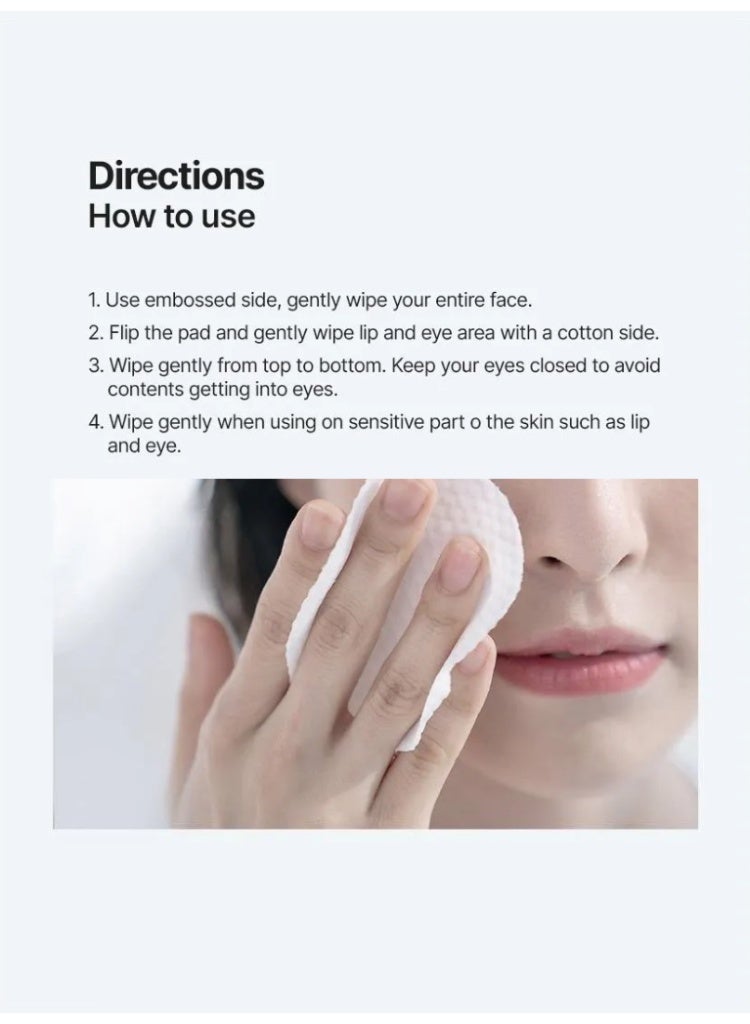 celimax Ji.Woo.Gae One Step Mild Cleansing Pad – Gentle Daily Cleansing Pads with Soothing Formula for Clear, Hydrated, and Fresh Skin – 60 Pads - Image 4