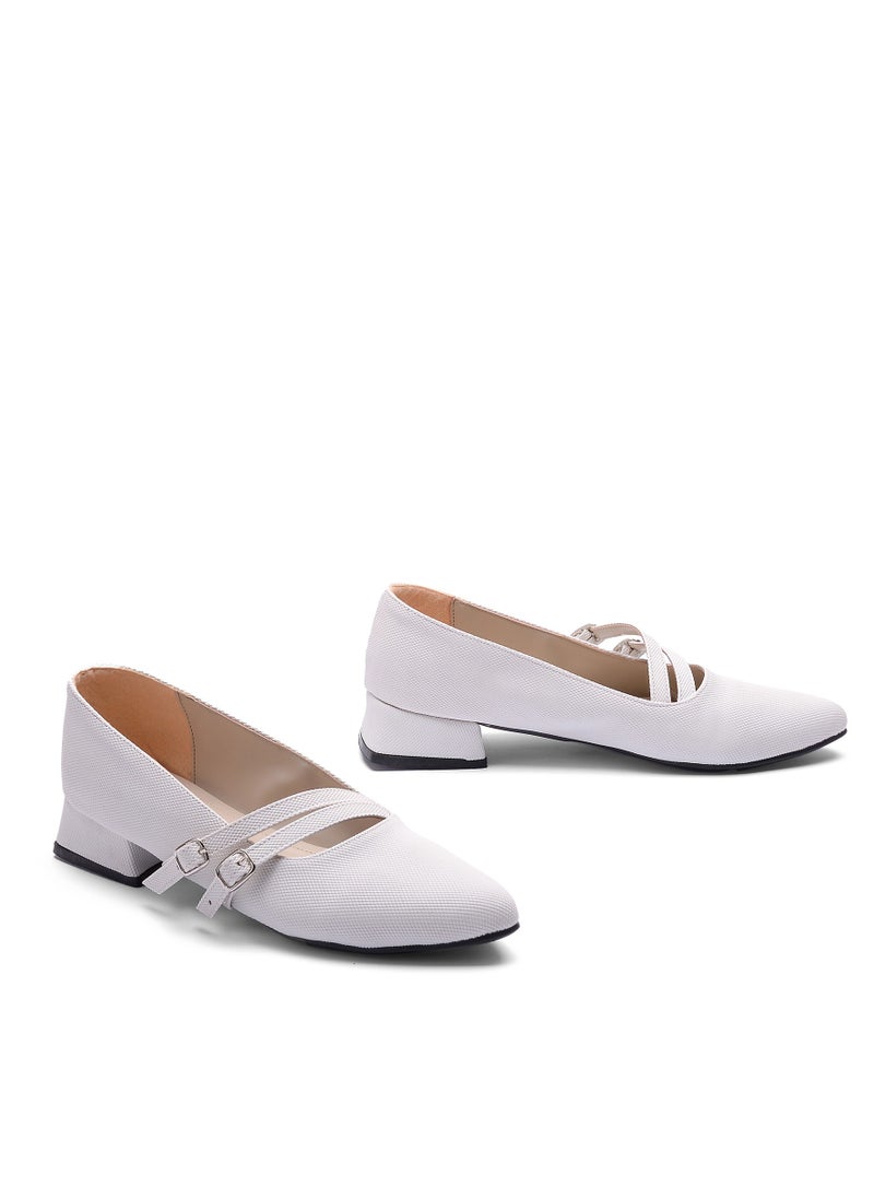 Ballerina is a stylish piece that beautifully blends simplicity with sophistication BNL-3 -WHITE