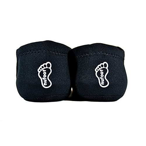 Nufoot Men's Black w Black Stripes L - Image 4