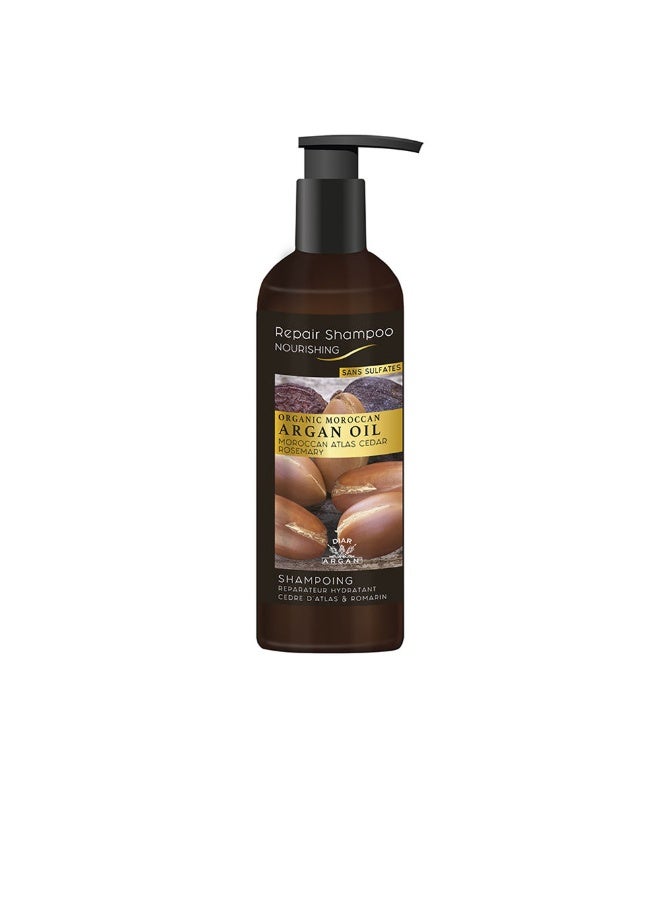داير آرجان شامبو ديار أرغان لإصلاح الشعر بالأرغان مع خشب الأرز الأطلسي وإكليل الجبل 200 مل - Image 1