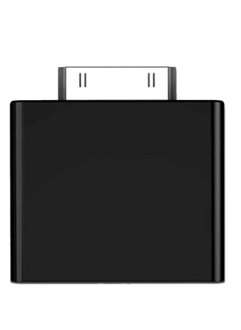 Generic - 30 Pin Bluetooth Transmitter for iPod Classic, Wireless Bluetooth Transmitter Plug and Play & Automatic Compatible with iPod and Other 30 pin Dock Speakers - Image 1