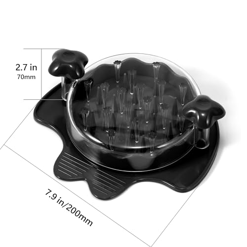Li & Zhao Li&Zhao Chicken Shredder Tool Twist - Meat Shredder Tool Twist 7.9" Large Chicken Breast Shredder for Pork, Beef, Chicken Kitchen (Black) - Image 3