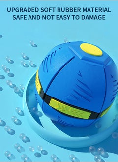 GROIC New Adult Decompression Flying Saucer Ball UFO Magic Ball Magic Light Mini Foot Deformation Deformation Vent Ball Frisbee Parent-Child Interactive Toy  - Image 5