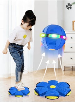 GROIC New Adult Decompression Flying Saucer Ball UFO Magic Ball Magic Light Mini Foot Deformation Deformation Vent Ball Frisbee Parent-Child Interactive Toy  - Image 3