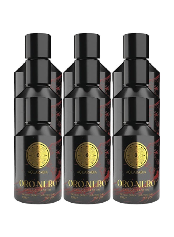 AquArabia 9 Pieces Oro Nero Perfume For Women 100ml EDP - Image 1