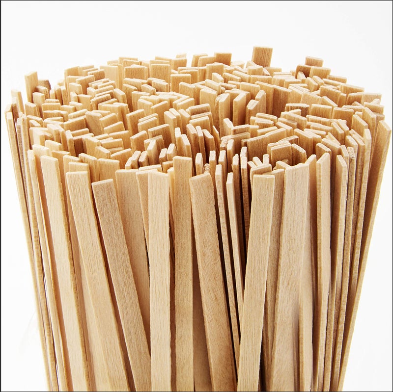 Biodegradable Sturdy 55in Wood Coffee Stirrer 1000pk Cafe Grade Bulk Birch Wooden Beverage Stirring Stick for Tea Cream And Sugar Eco Friendly Compostable Swizzle Stir Sticks Business Supplies