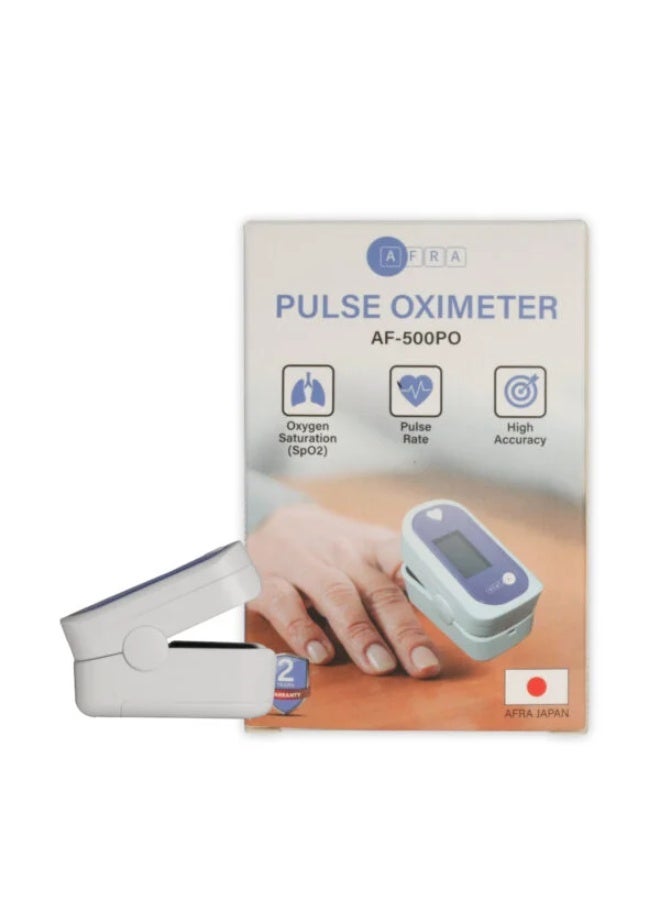 عفرا أفرا AF‑500PO – مقياس الأكسجين في الدم ومعدل النبض المحمول - Image 1
