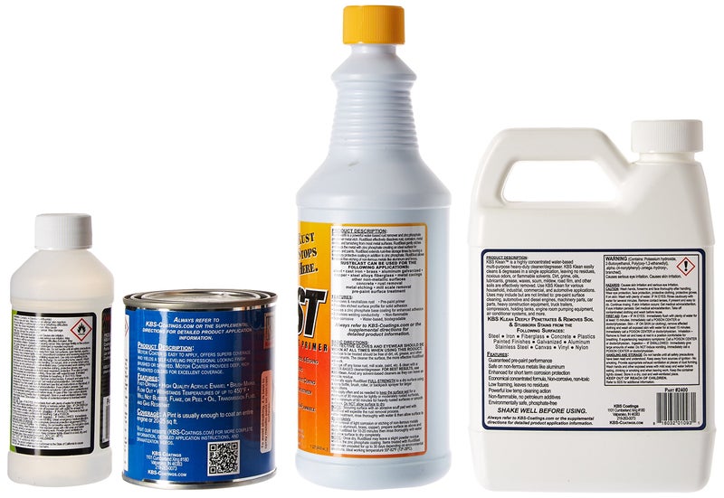 KBS Coatings 58003 Aluminum Motor Coater Engine Paint Kit - Image 2