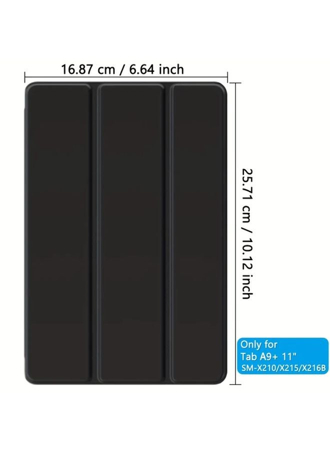 Pink Heavy Duty Hard Case with Foldable Stand for Samsung Galaxy Tab A9 8.7 Inch 2023 - Image 2