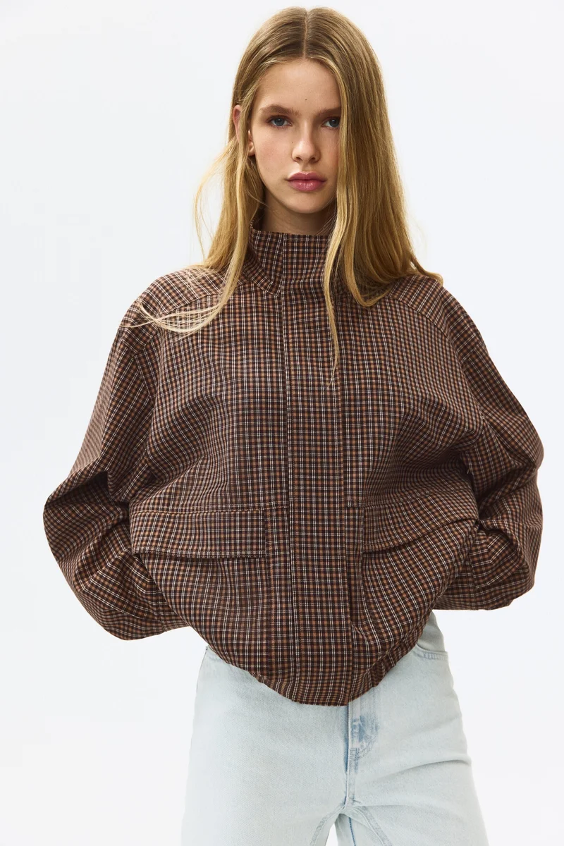 Oversized utility jacket