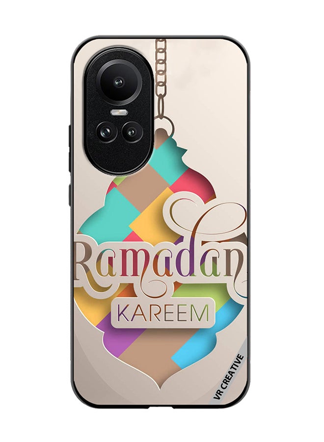 VR CREATIVE Protective Case Cover For Oppo Reno 10 Ramadan Kareem Design Multicolour - Image 1