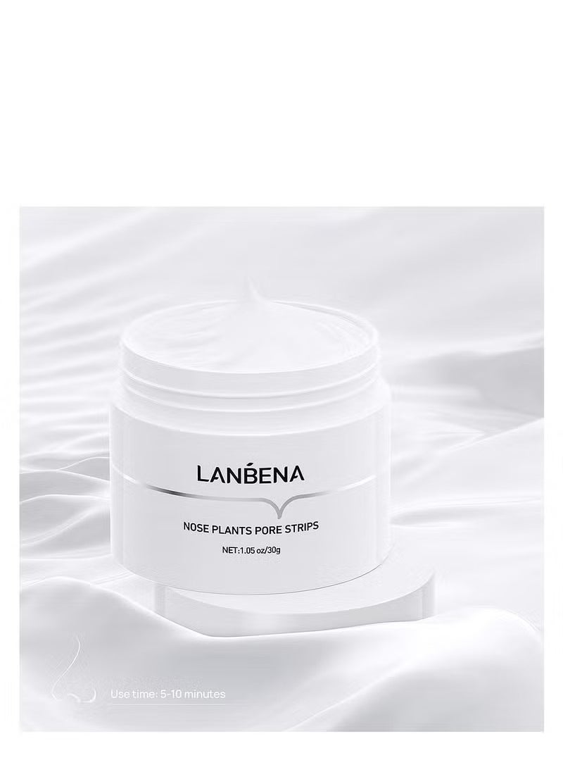 LANBENA Nose Plants Pore Strips Gentle In Blackhead Remover Mask Wrinkle & Dark Circles Facial Pore Cleanser Purifying Face Mask Nose strips  - Image 3