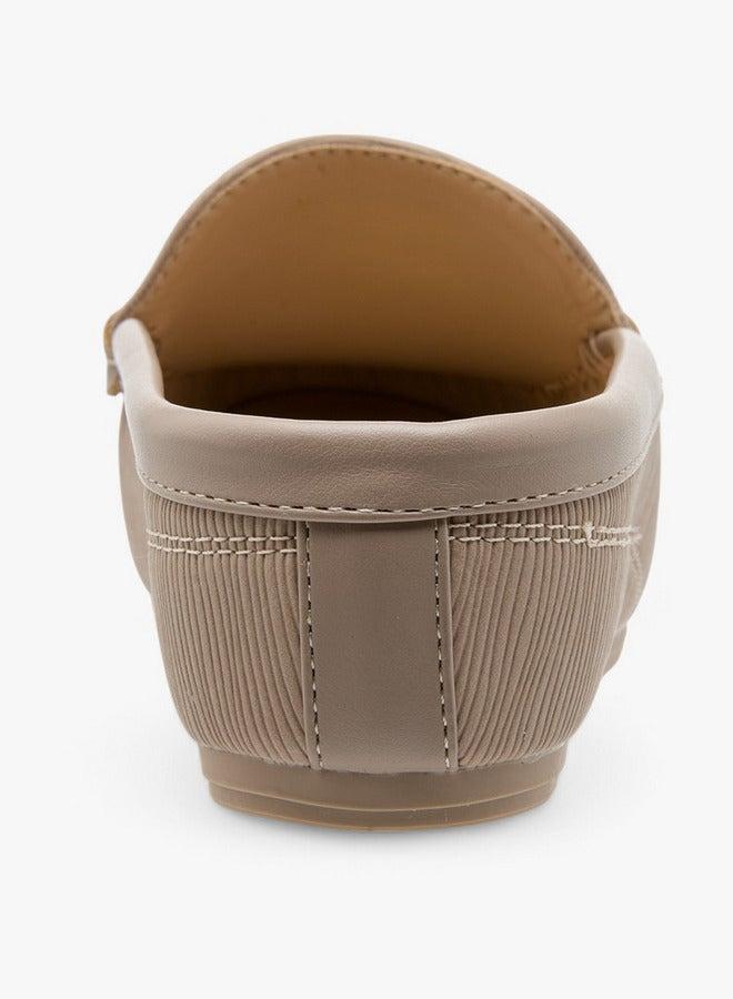 Flora Bella By Shoexpress Textured Slip-On Mules - Image 5