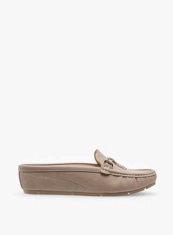 Flora Bella By Shoexpress Textured Slip-On Mules - Image 2