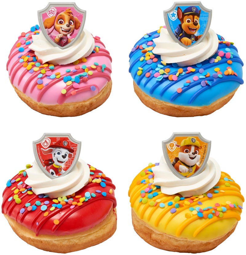DecoPac DecoPac Paw Patrol Reporting For Duty Rings  Cupcake Decorations Featuring Chase  Marshall  Skye  And Rubble - 24 Pack  - Image 5