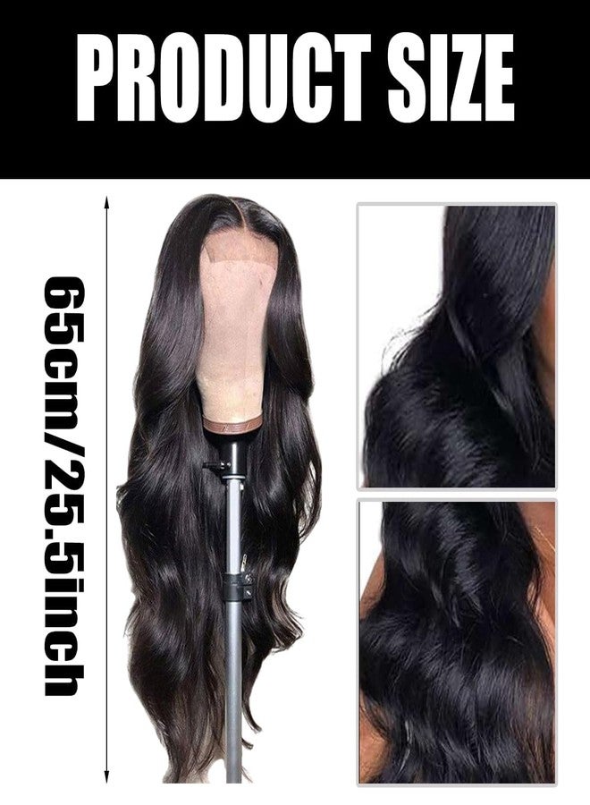 RED-SHYN 26 Inch Body Wave Lace Front Wigs Human Hair Pre Plucked 13x4 HD Closure for Black Women Glueless High-temperature Wire - Image 3