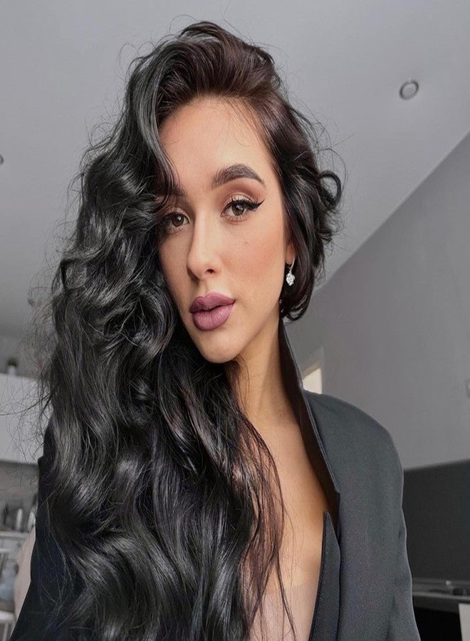 RED-SHYN 26 Inch Body Wave Lace Front Wigs Human Hair Pre Plucked 13x4 HD Closure for Black Women Glueless High-temperature Wire - Image 5