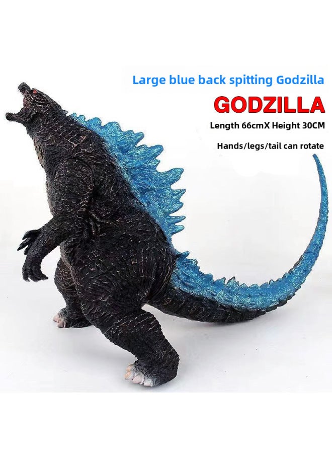 Wholesale/generation Of Nuclear Energy Injection Godzilla Red Lotus Movie Version Of The King Of Monsters Can Be Hand-made Model Toys-Color:Large-Blue Back Breath Godzilla ]  - Image 1