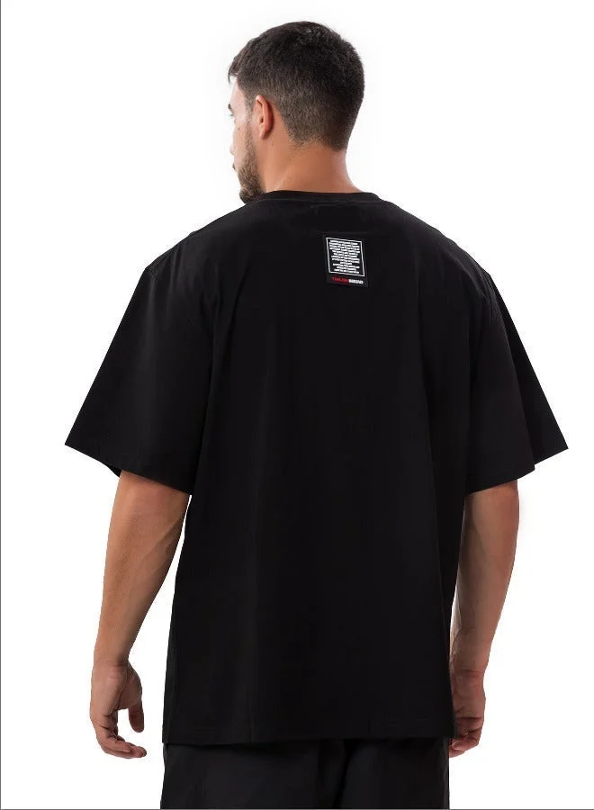 Tanjim Squad Black STREET MADE T-SHIRT - BLACK for Men | Best Price UAE