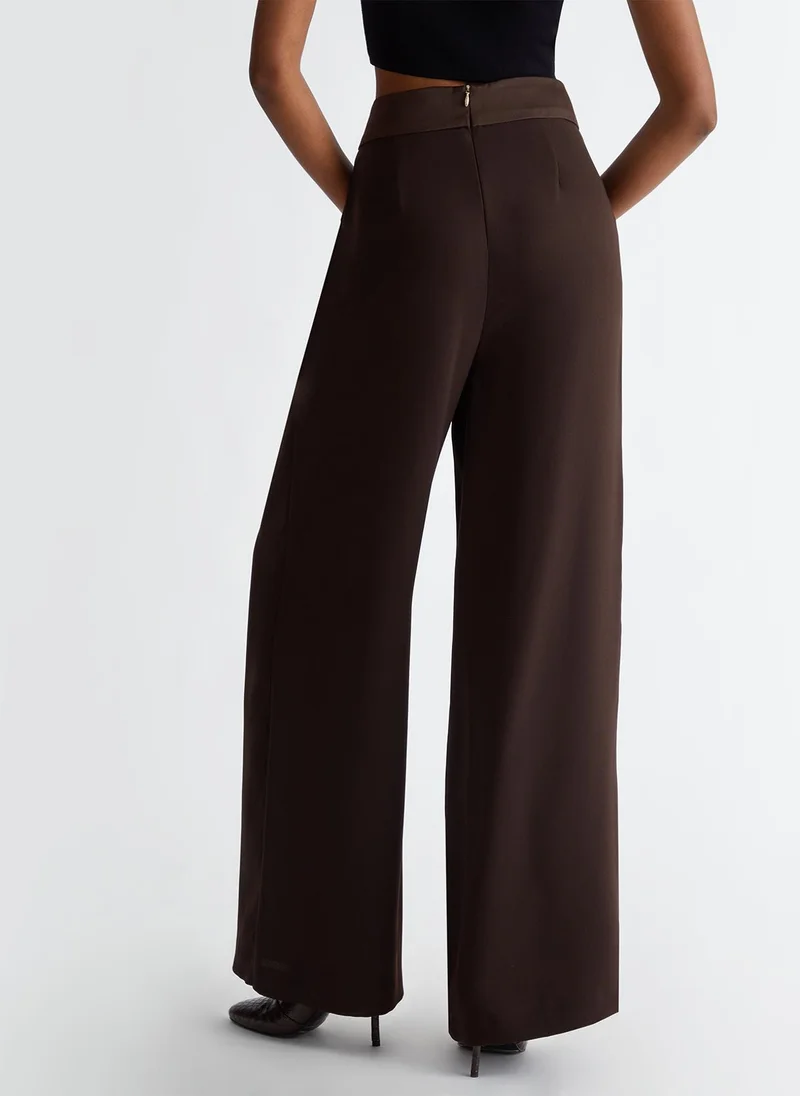 Liu Jo Envers satin trousers