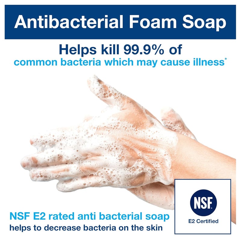 Tork Antibacterial Foam Soap S4 Helps Kill Common Bacteria 6 x 1L 401215 - Image 3