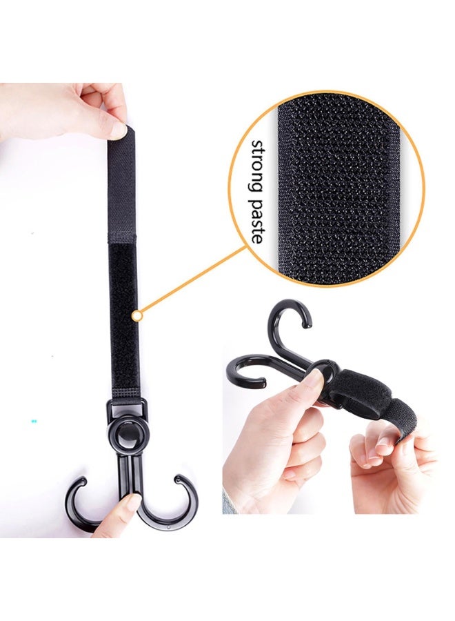 CMGTYYD 4PCS Stroller Hook Clip,Stroller Hook,Stroller Bag Clip,Stroller Accessories For Prams,Wheelchairs,Bicycles,Shopping Carts,Baby Pushchairs - Image 3