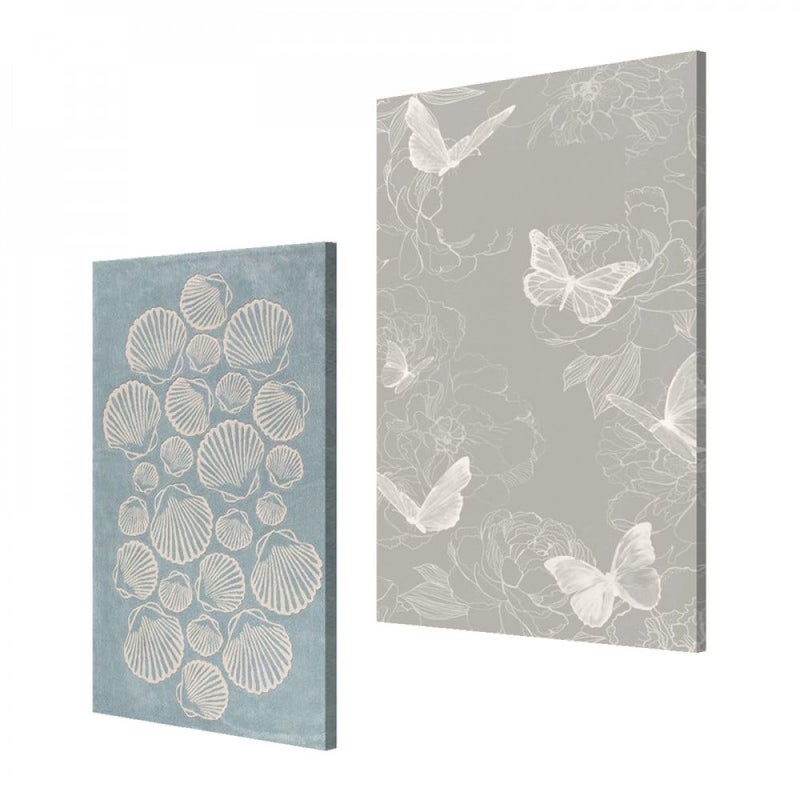 Marktna A double canvas painting with a modern design, total size 100 x 70 cm - Image 2