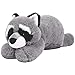ARELUX Soft 22in Raccoon Stuffed Animals Raccoon Plush Cute Cuddly Body Pillow Hug Sleeping Fluffy Wild Animal Toys Bed Decor Plushie Doll Friends Family Member - Image 2