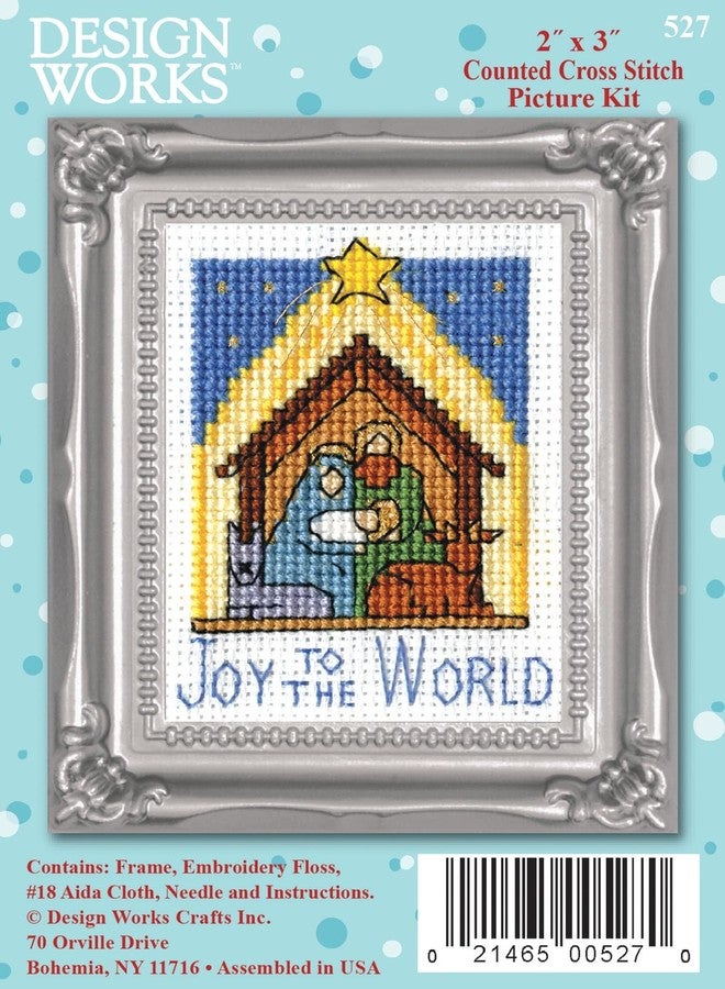 Design Works NATIVITY -COUNTED CROSS STITCH - Image 1