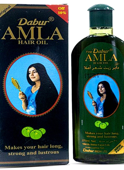 Dabur Amla Hair Oil With Pure Amla Natural Extracts - 270 Ml