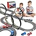FuBegi Slot Car Race Track Set for Kids Ages 612 Boys Girls Dual Racing Game 2 HighSpeed Cars 164 Scale Battery or Electric Powered Plugin Track Gift Toy Stocking Stuffers for Children - Image 2