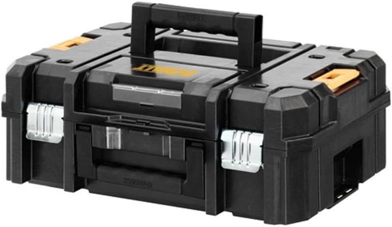 DEWALT DEWALT TSTAK II Tool Box 13 Inch Flat Top Holds Up To 66 lbs Flexible Platforms for Stacking DWST17807  - Image 2