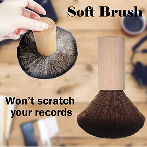 Dupiulk Turntable Vinyl Records Cleaner, Anti-Static Dust Cleaning Record Brush for Vinyl Albums LP CD Cartridge(1 Pcs) - Image 3