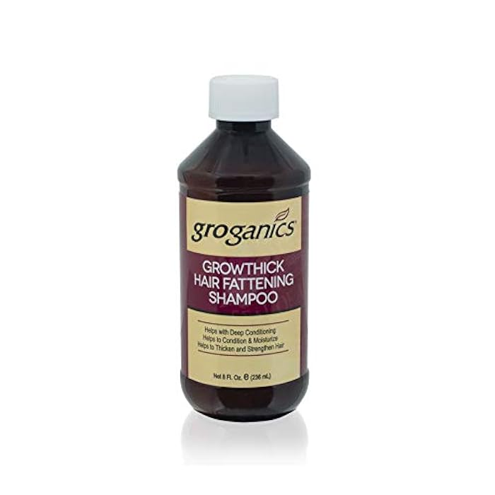 Groganics شامبو غروغانكس لزيادة كثافة الشعر، 8 أونصة - Image 1