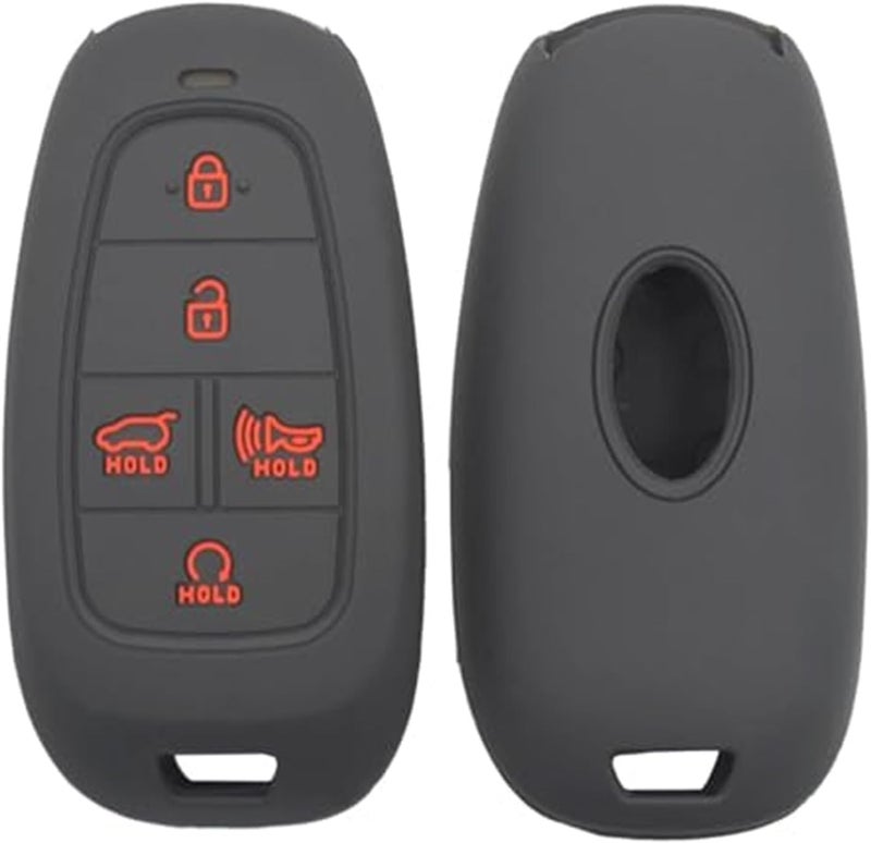 Wivplex Silicone Key Fob Cover for Hyundai Sonata - Image 5