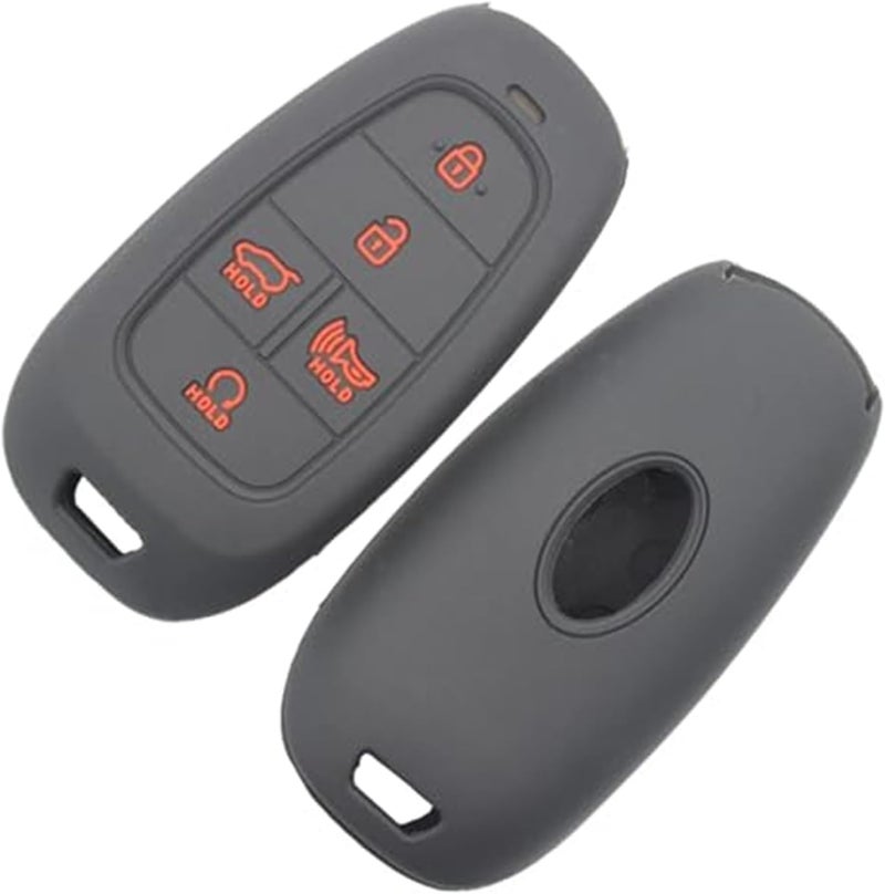 Wivplex Silicone Key Fob Cover for Hyundai Sonata - Image 4