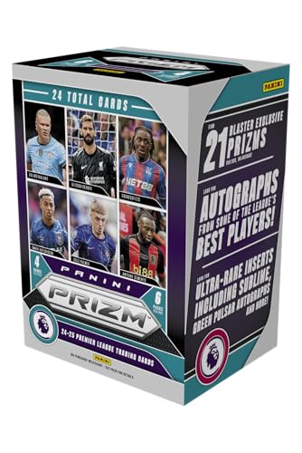 Panini 2024–25 Panini Prizm Premier League Blaster Box – EPL Soccer Trading Cards – Includes Blaster Exclusive Prizms, Rookies & Inserts – Official Panini Retail Set - Image 4