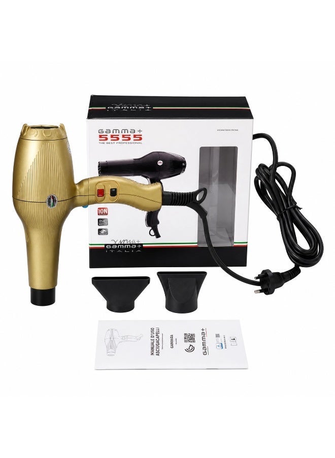 Gamma+ Gamma Plus Hair Dryer / 2100-2500 Watts | Gold - Image 2