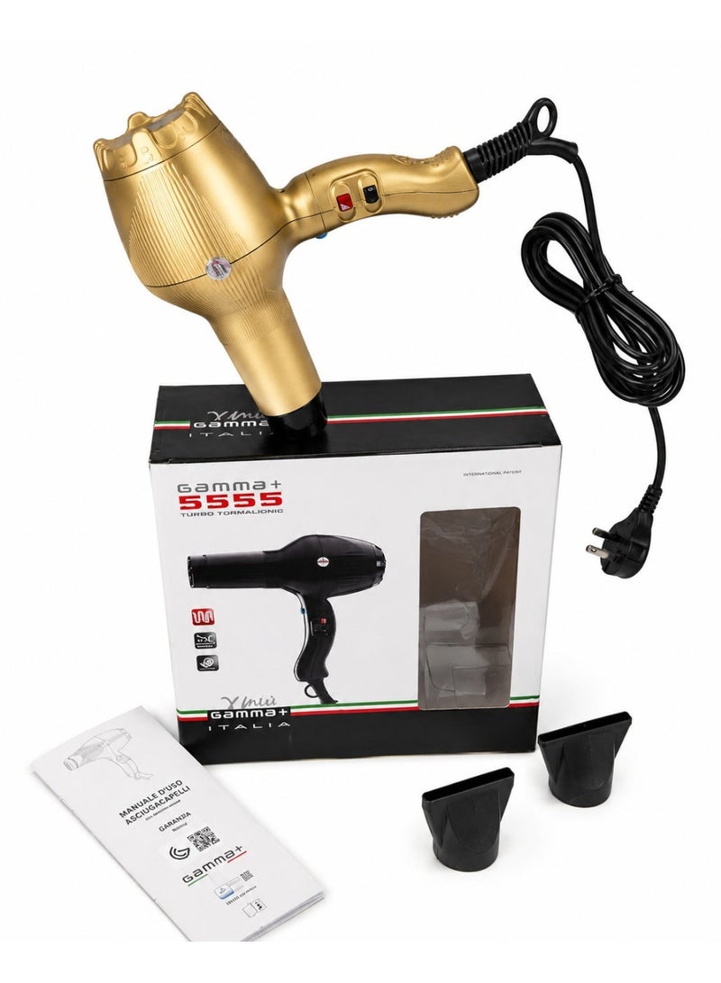 Gamma+ Gamma Plus Hair Dryer / 2100-2500 Watts | Gold - Image 4