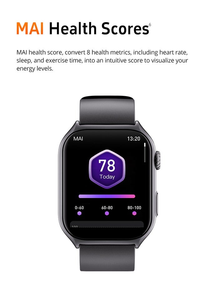 Voice Calling Smartwatch 2.03 HD Color Display Health and Fitness Tracking Smart Watch for Men Women