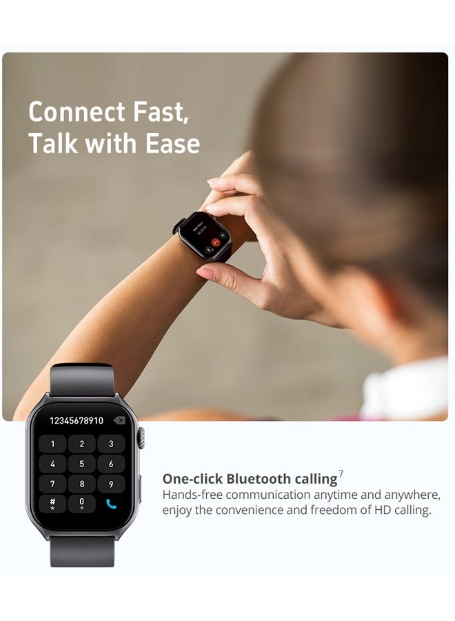 Voice Calling Smartwatch 2.03 HD Color Display Health and Fitness Tracking Smart Watch for Men Women