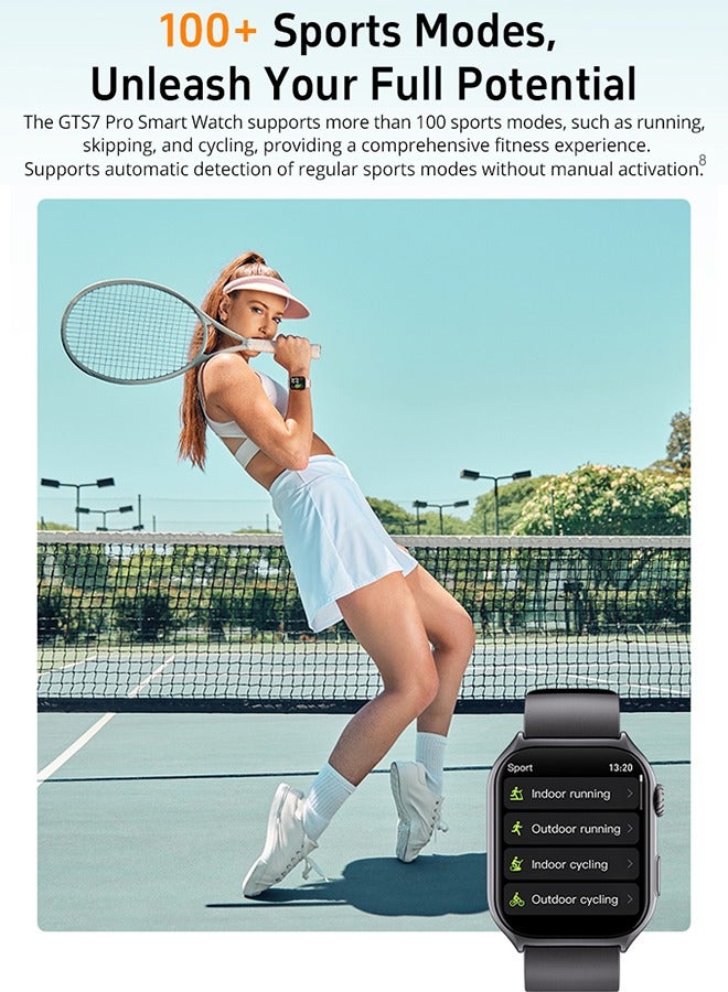 Voice Calling Smartwatch 2.03 HD Color Display Health and Fitness Tracking Smart Watch for Men Women