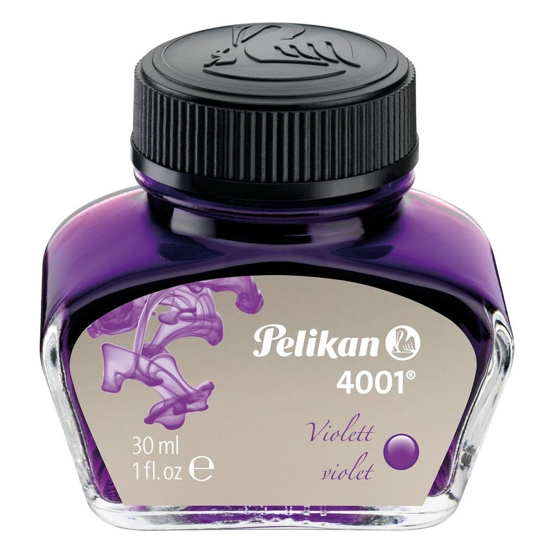 Pelikan 4001 Ink Bottle (Violet - 30 ML) 311886 - Image 5