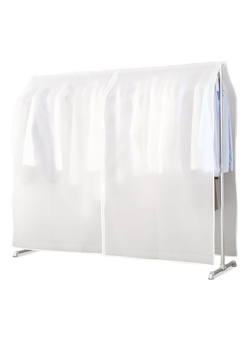 HASTHIP HASTHIP Clothes Rack Cover Garment Rack Cover Large PEVA Translucent Clothing DustproofWaterproof Cover for Suits Coats Sweaters Shirts Not Including Frame  - Image 1