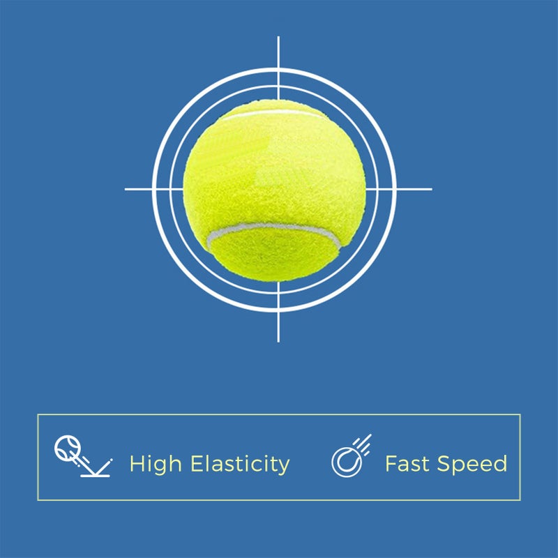 3pcs Paddle Tennis Balls High Bounce Tennis Balls for Tennis Tournaments - Image 3