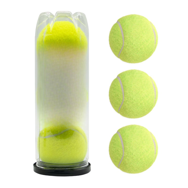 3pcs Paddle Tennis Balls High Bounce Tennis Balls for Tennis Tournaments - Image 1
