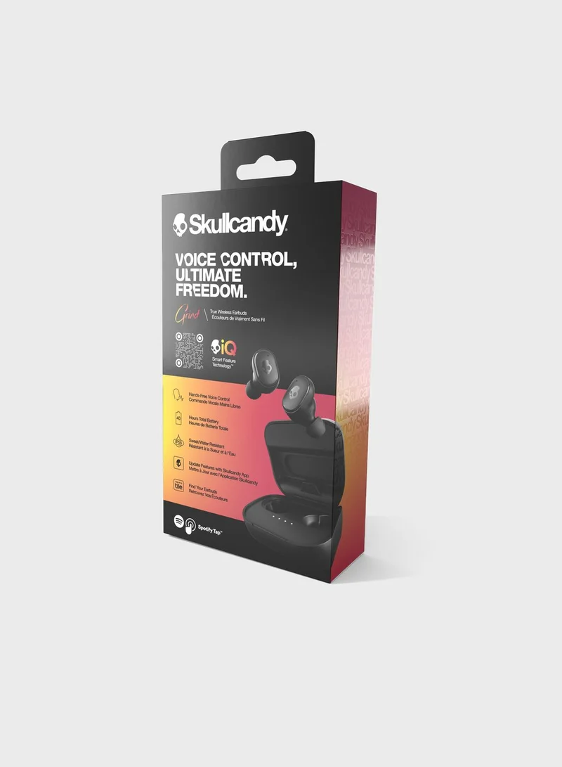 Skullcandy True Black Grind True Wireless Earbuds