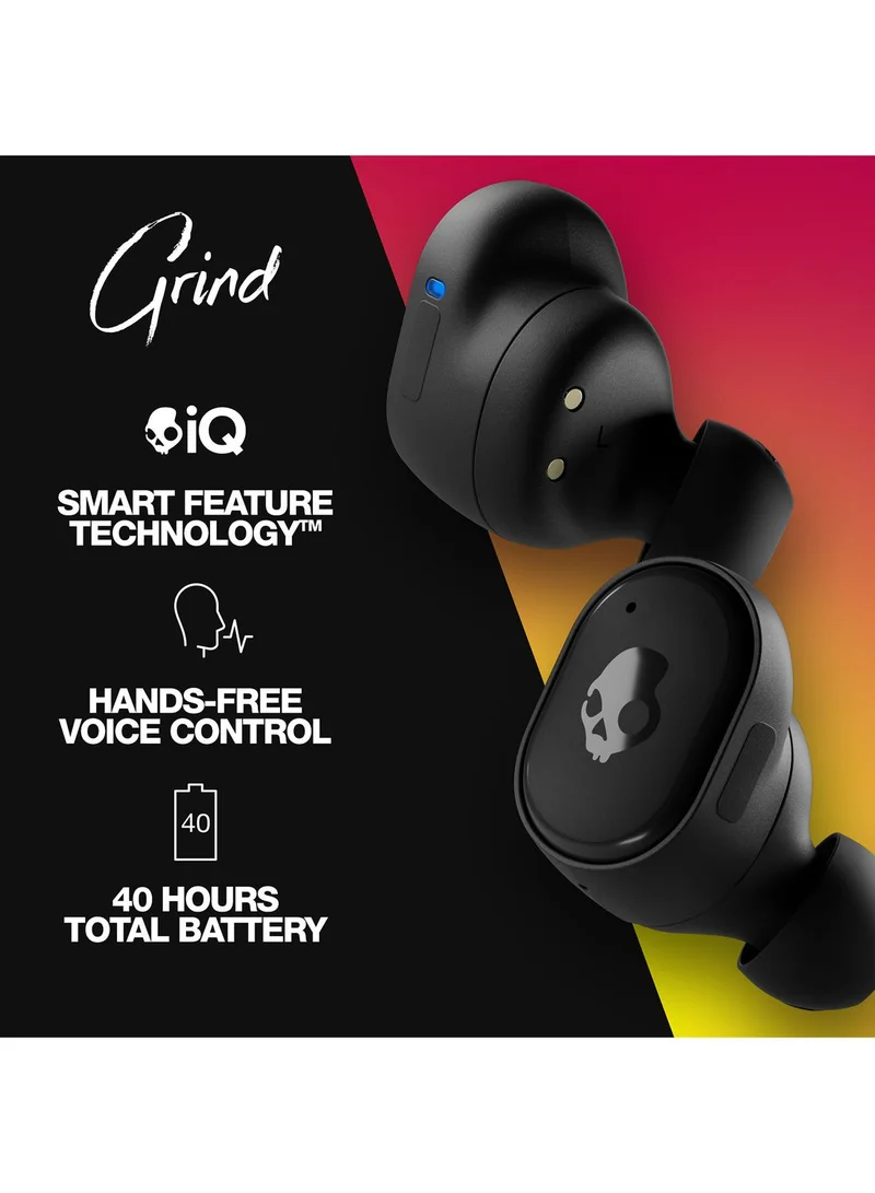 Skullcandy True Black Grind True Wireless Earbuds
