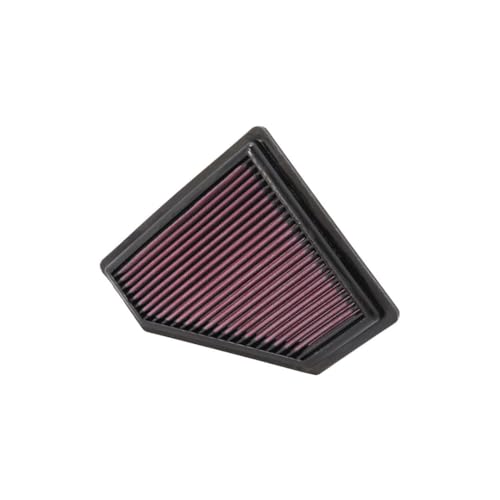K+N K&N Engine Air Filter: Reusable, Clean Every 75,000 Miles, Washable, Premium, Replacement Car Air Filter: Compatible with 2008-2011 FORD (Focus), 33-2401 - Image 1